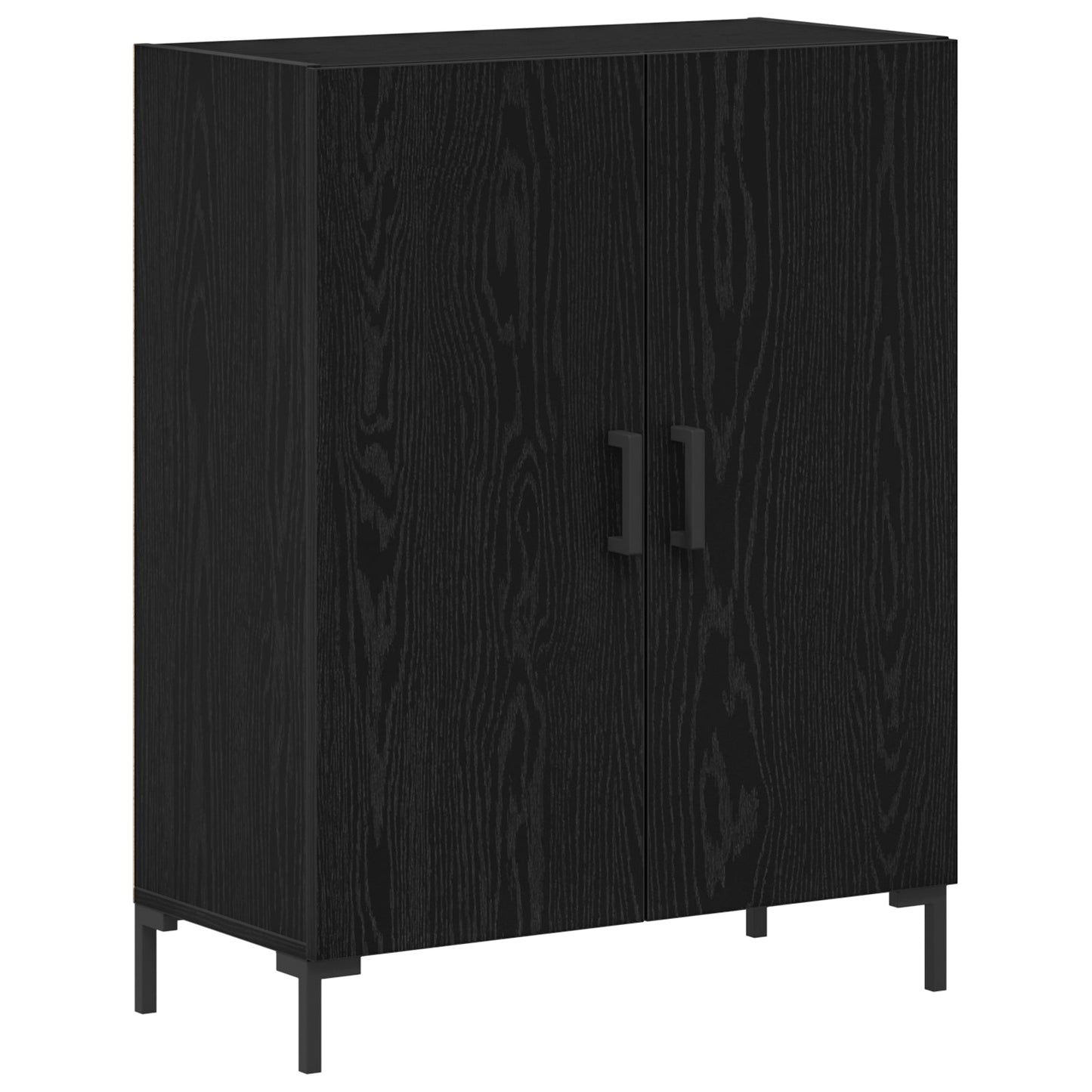Highboard Black Oak 69.5x34x180 cm Engineered Wood, vidaXL Sideboard Black Oak 69.5x34x90 cm Engineered Wood, vidaXL Hanging Wall Cabinet Black Oak 69.5 x 32.5 x 90 cm