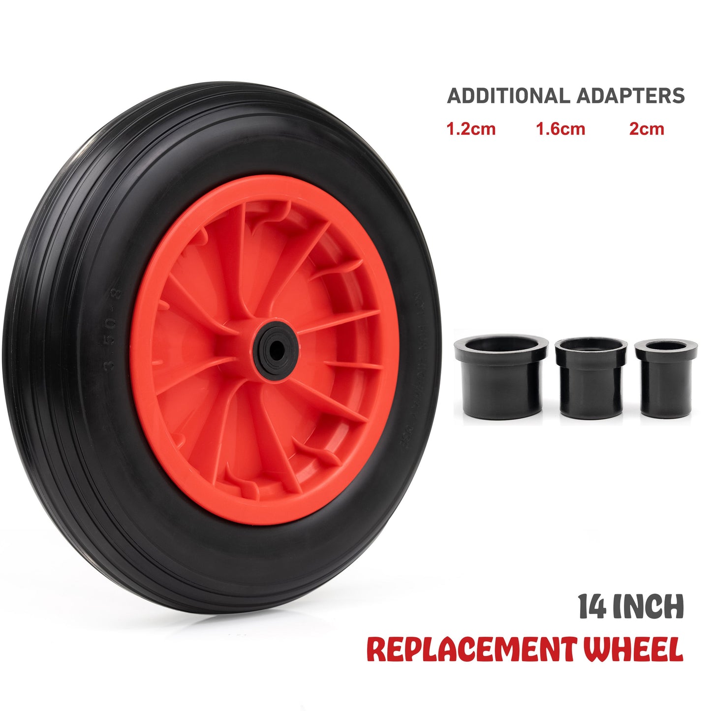 14" Puncture Proof Wheelbarrow Wheel