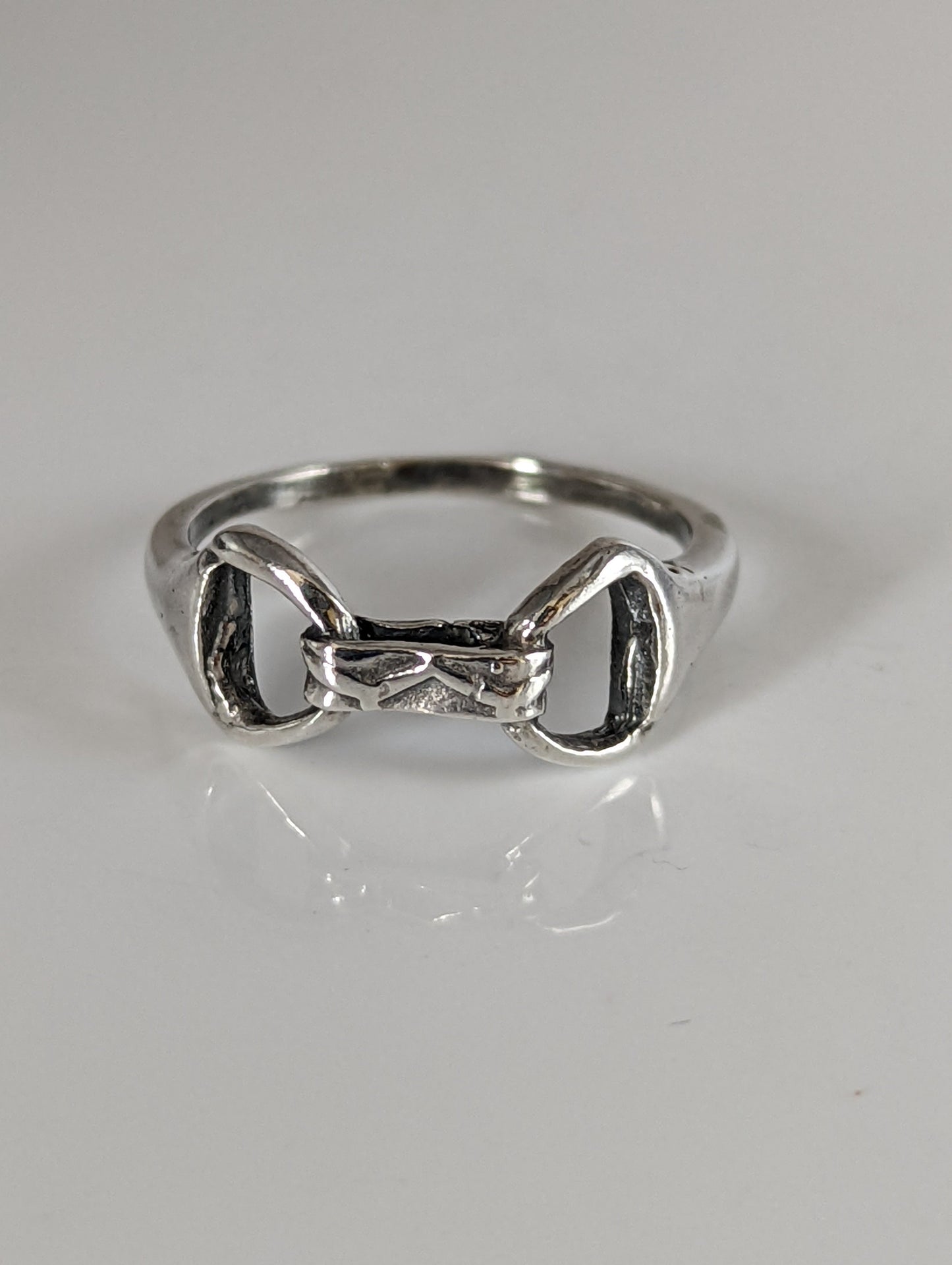 925 Silver Snaffle Bit Ring – Equestrian Jewellery for Him & Her