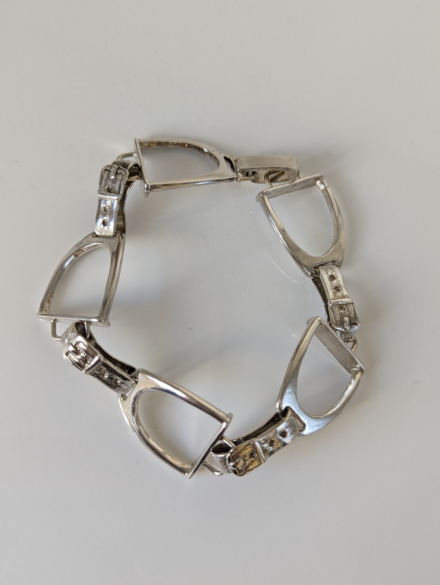 Silver Steed All About Stirrups Bracelet