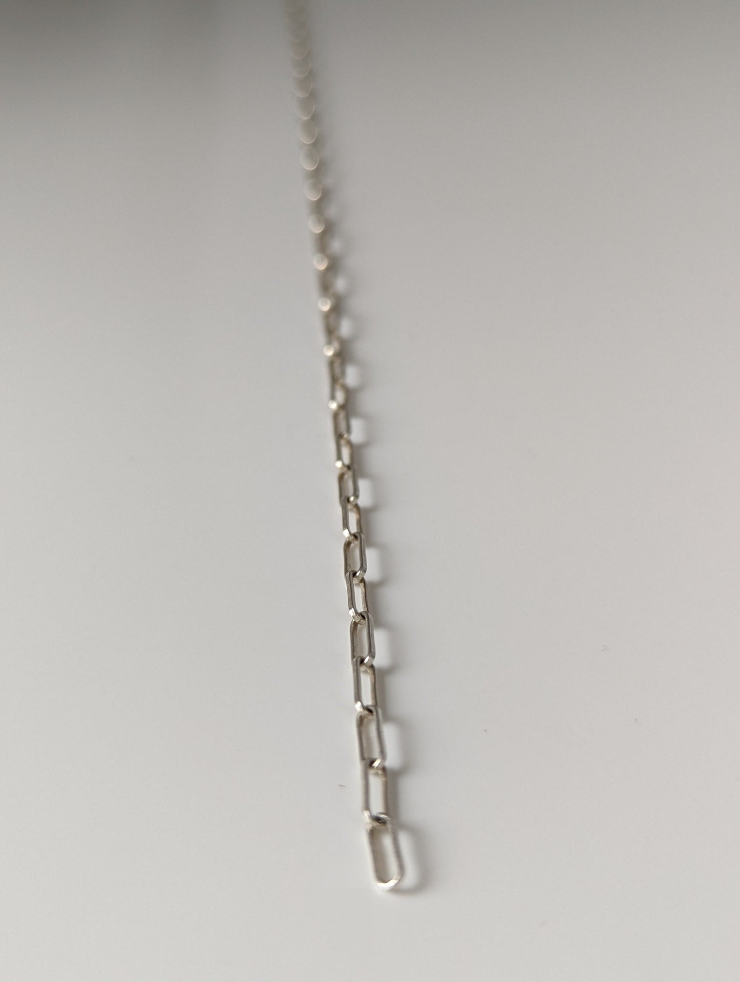 Silver Steed Slim Link Silver Bracelet