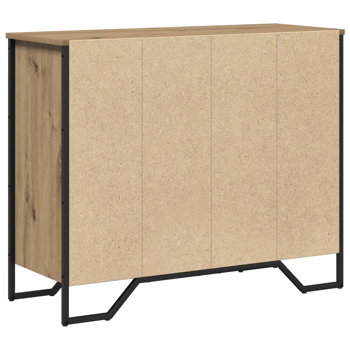 Chest of Drawers Artisan Oak 91x35.5x74.5 cm Engineered Wood