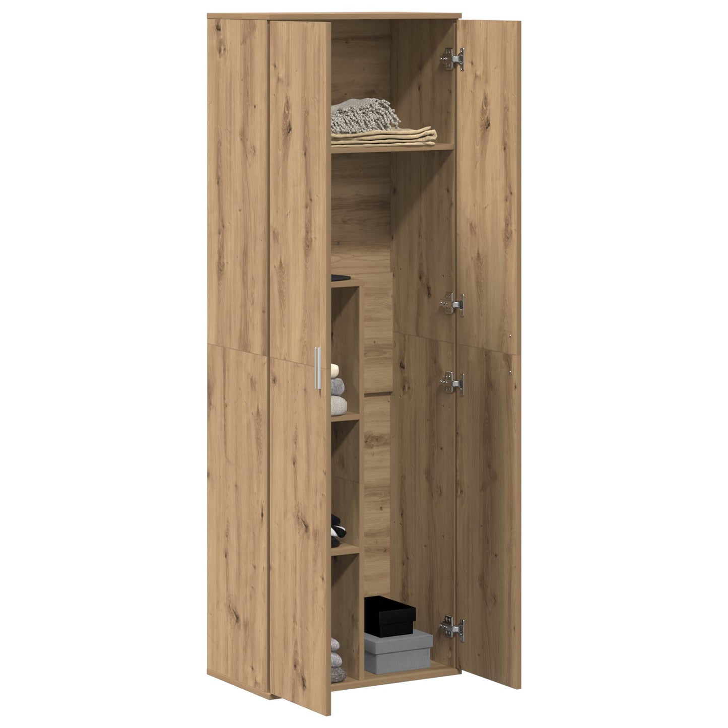 Highboard Artisan Oak 60x35x180 cm Engineered Wood