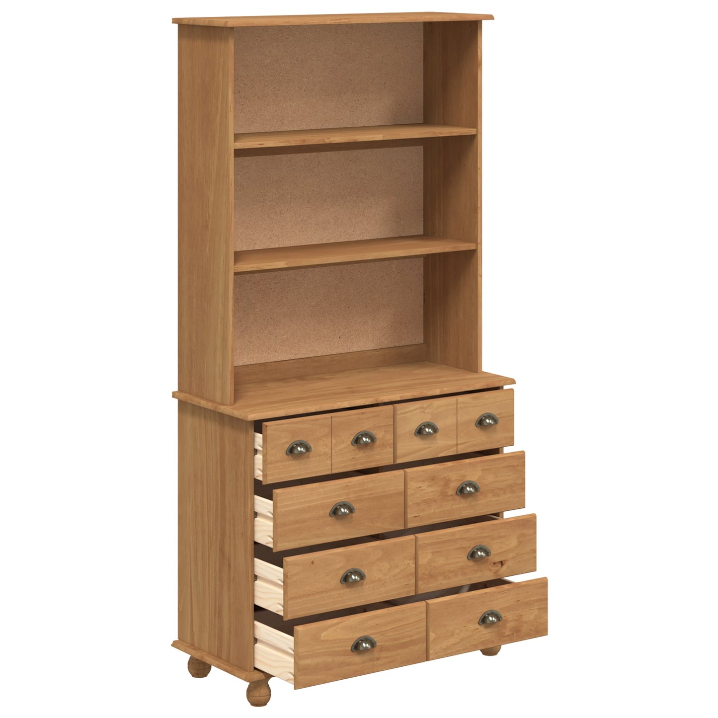 Hutch 'ASKIM'Honey Brown 91x40x183 cm Solid Wood Pine, vidaXL Hutch 'ASKIM'91x30x104 cm Solid Wood Pine, vidaXL Chest of Drawers 'ASKIM'Honey Brown 91x40x79 cm Solid Wood Pine