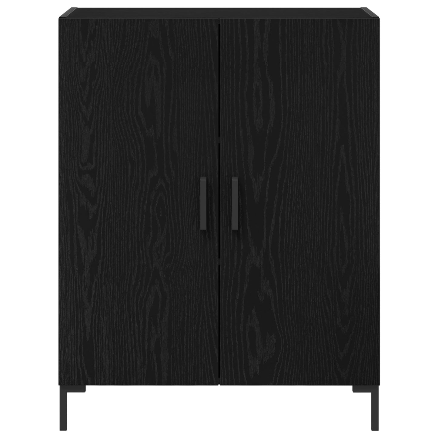 Highboard Black Oak 69.5x34x180 cm Engineered Wood, vidaXL Sideboard Black Oak 69.5x34x90 cm Engineered Wood, vidaXL Hanging Wall Cabinet Black Oak 69.5 x 32.5 x 90 cm