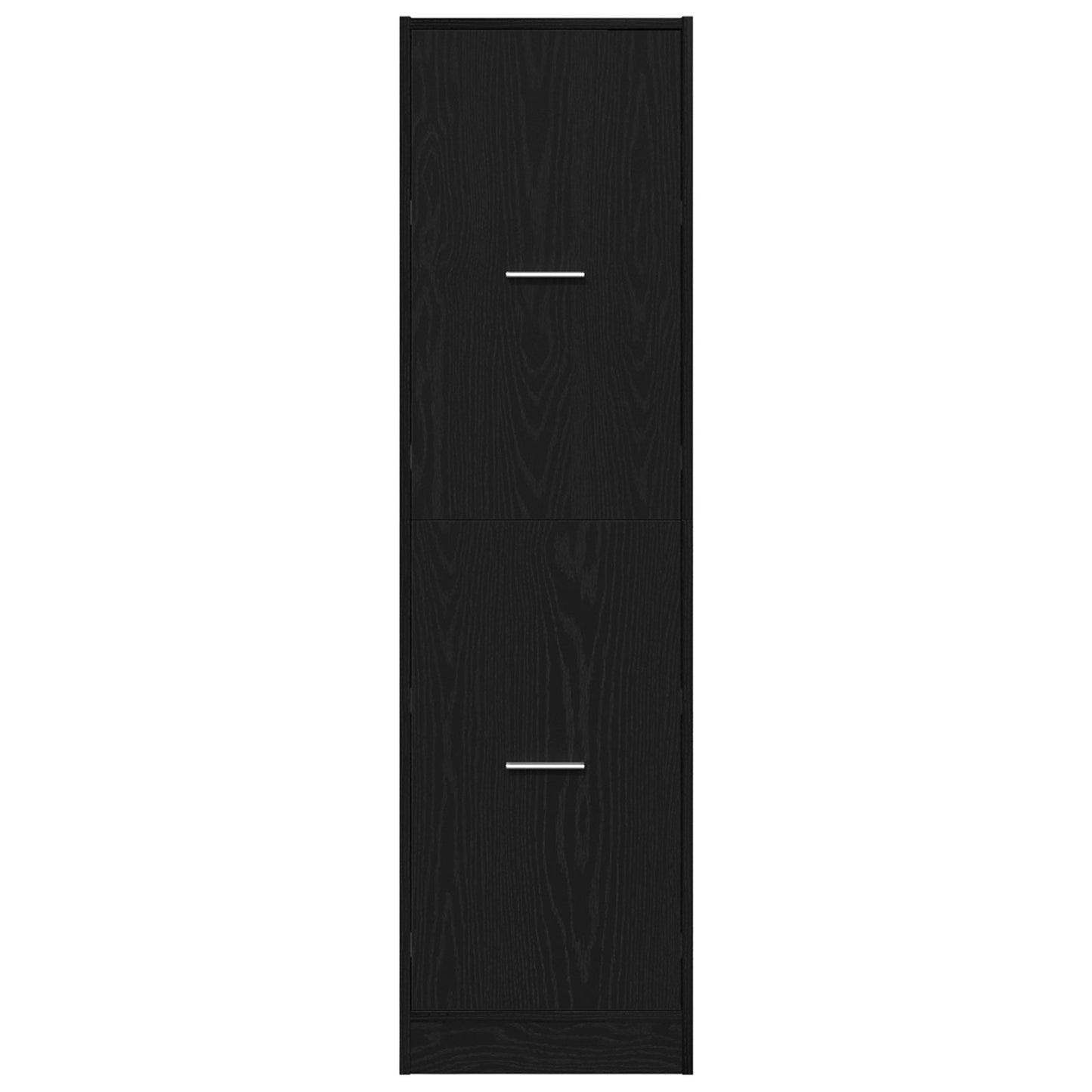 Apothecary cabinet Black Oak 40x41x144.5 cm Engineered Wood