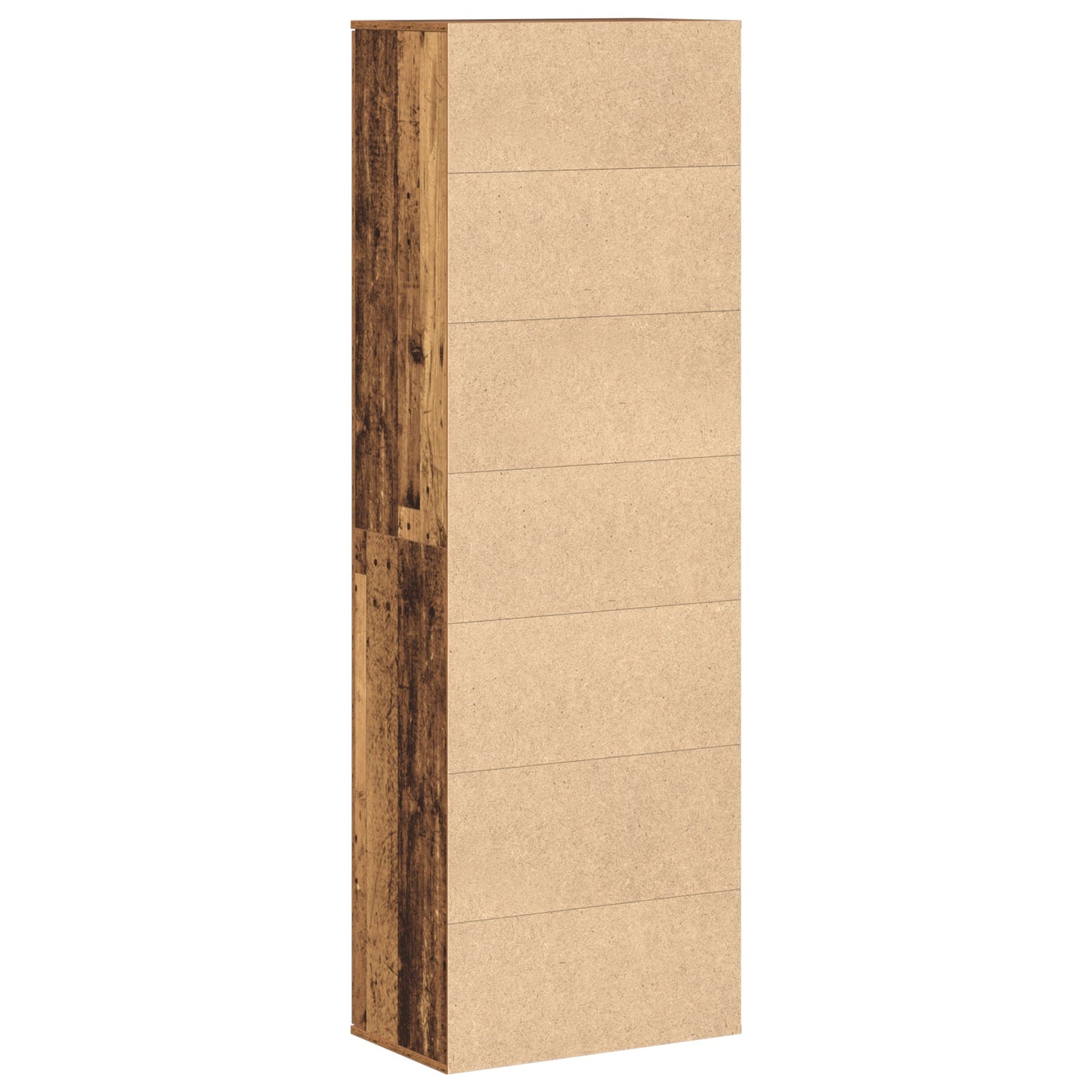 Highboard Old Wood 60x35x180 cm Engineered Wood