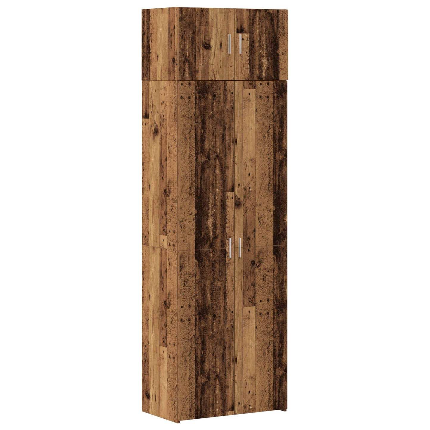 Storage Cabinet Old Wood 70x42.5x225 cm Engineered Wood, vidaXL Wall Cabinet Old Wood 70x42.5x40 cm Engineered Wood