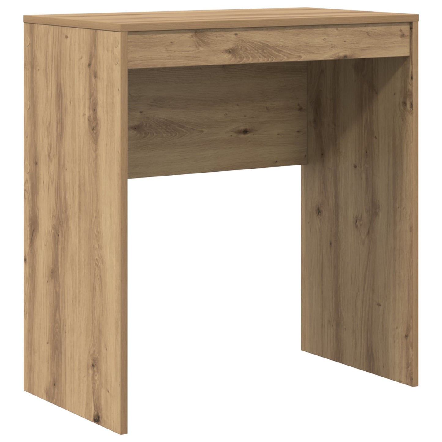 Desk with Storage Artisan Oak Engineered Wood