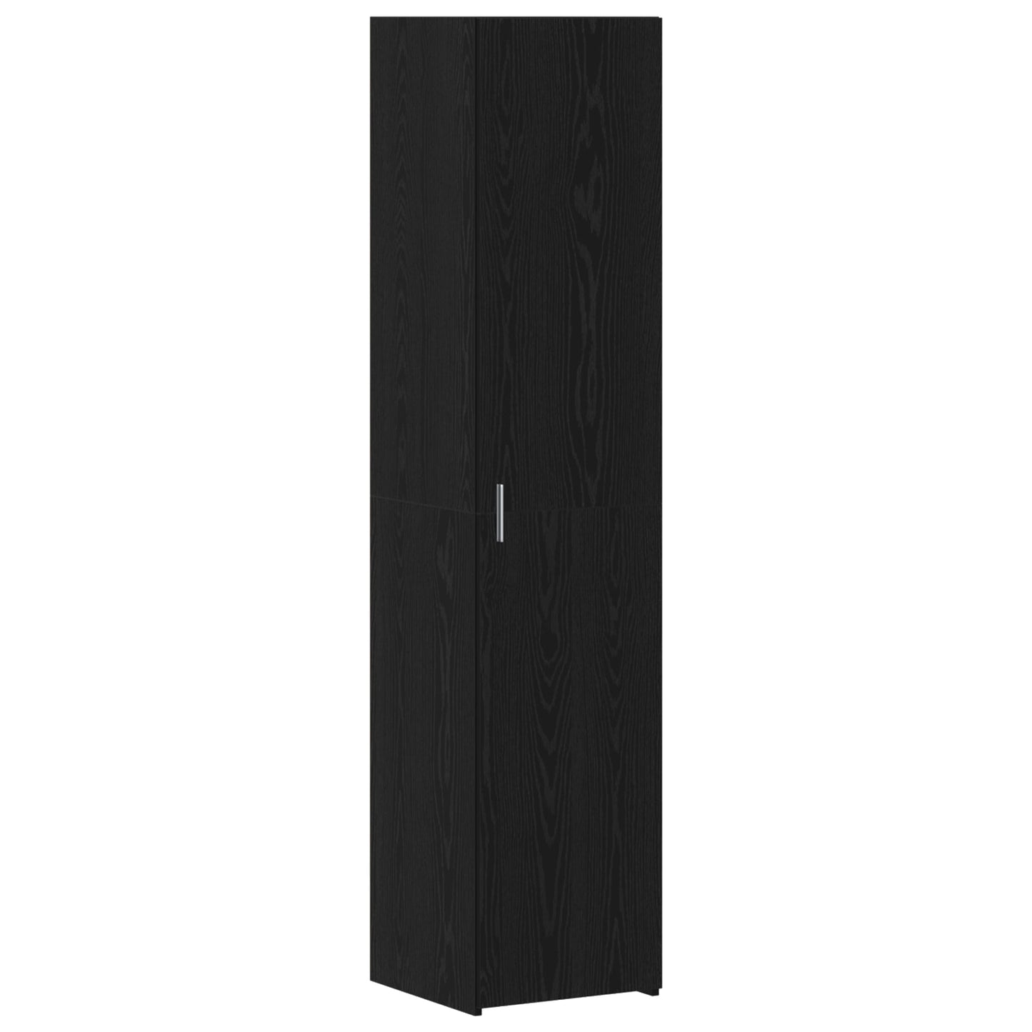 Highboard Black Oak 40x42.5x185 cm Engineered Wood