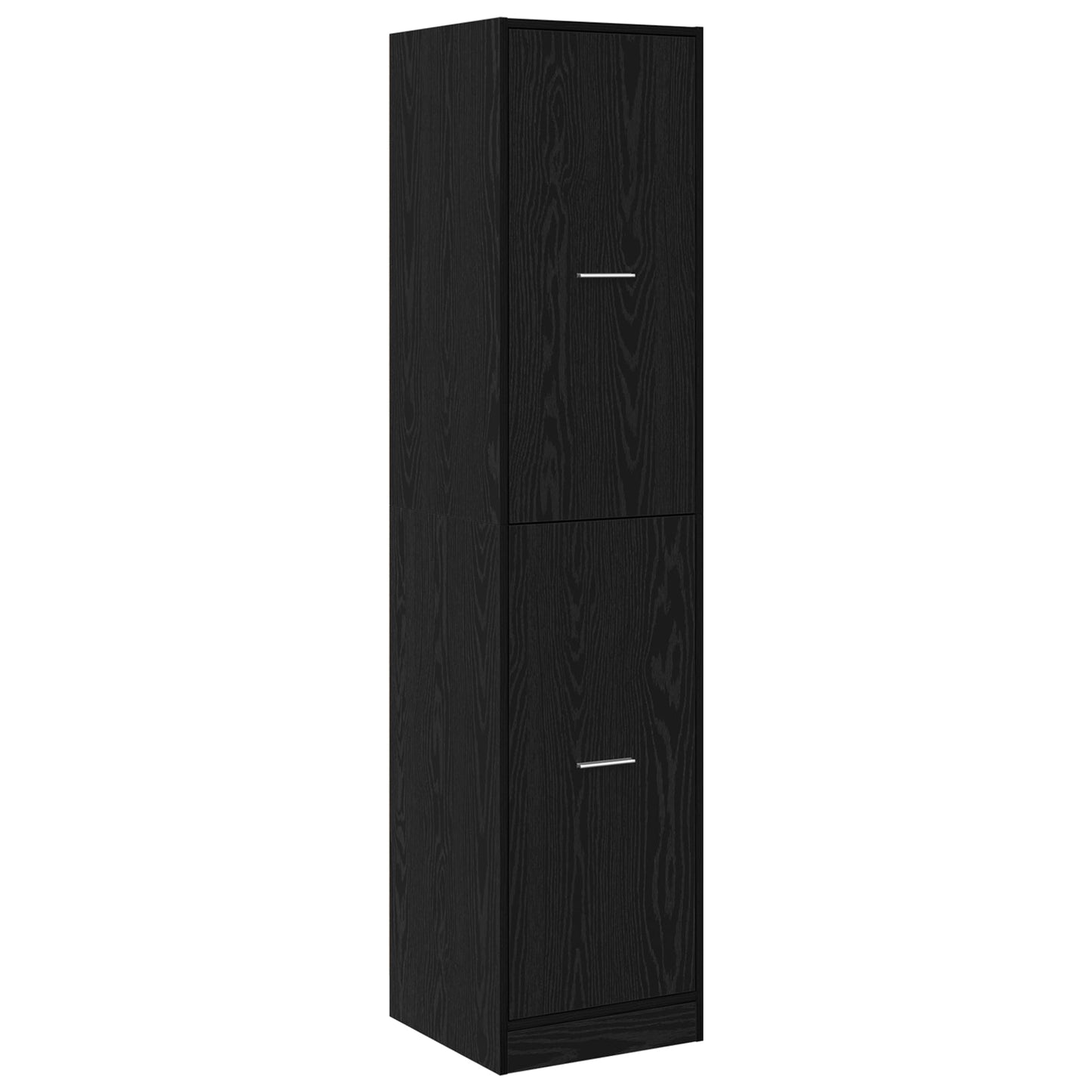Apothecary cabinet Black Oak 40x41x174.5 cm Engineered Wood