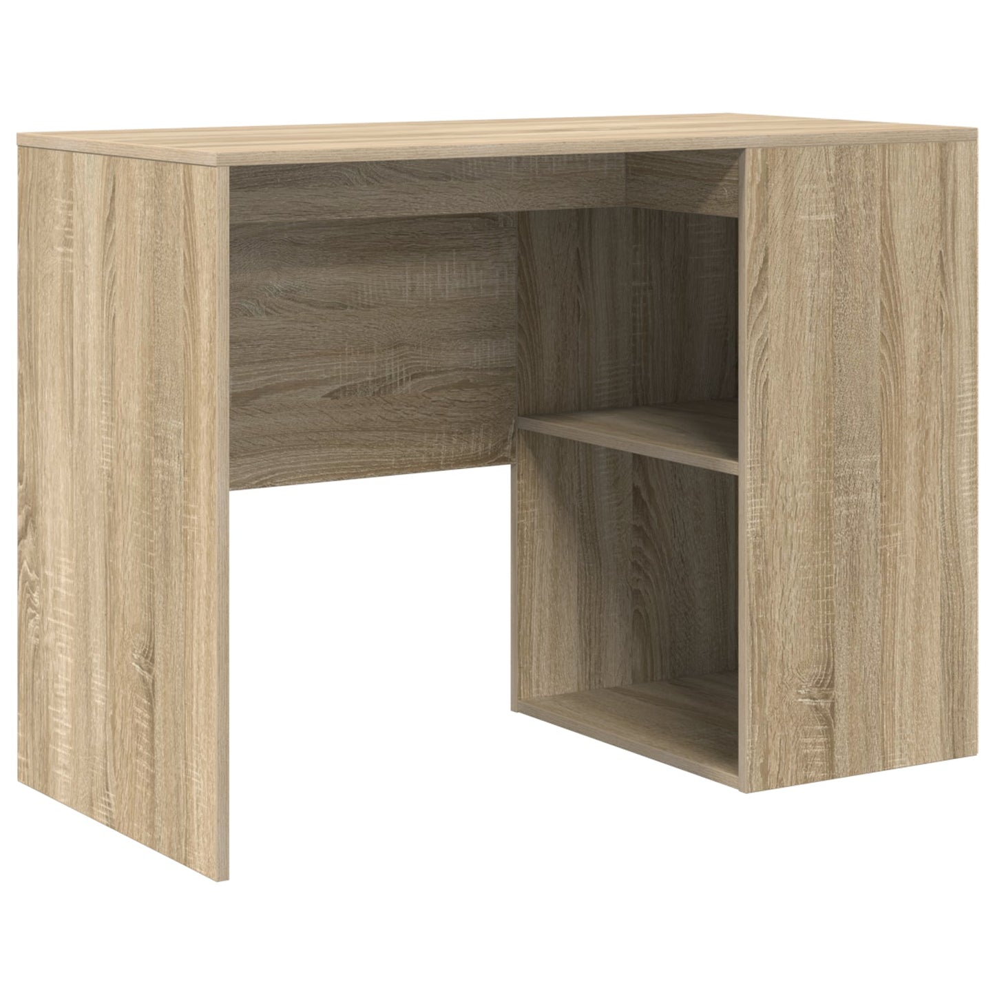 Corner Desk Sonoma Oak 102x88x75 cm Engineered Wood