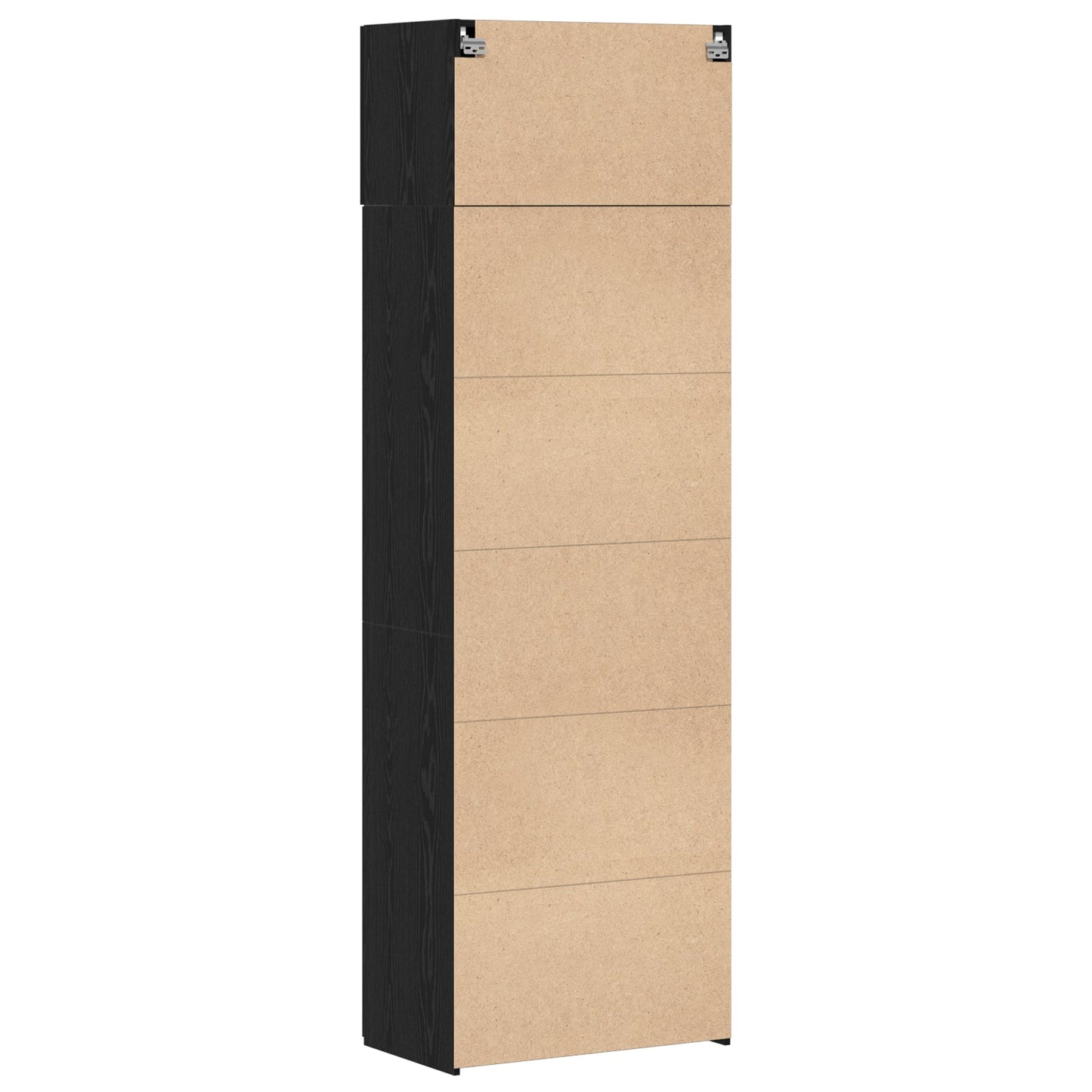 Storage Cabinet Black Oak 70x42.5x225 cm Engineered Wood, vidaXL Wall Cabinet Black Oak 70x42,5x40 cm Engineered Wood