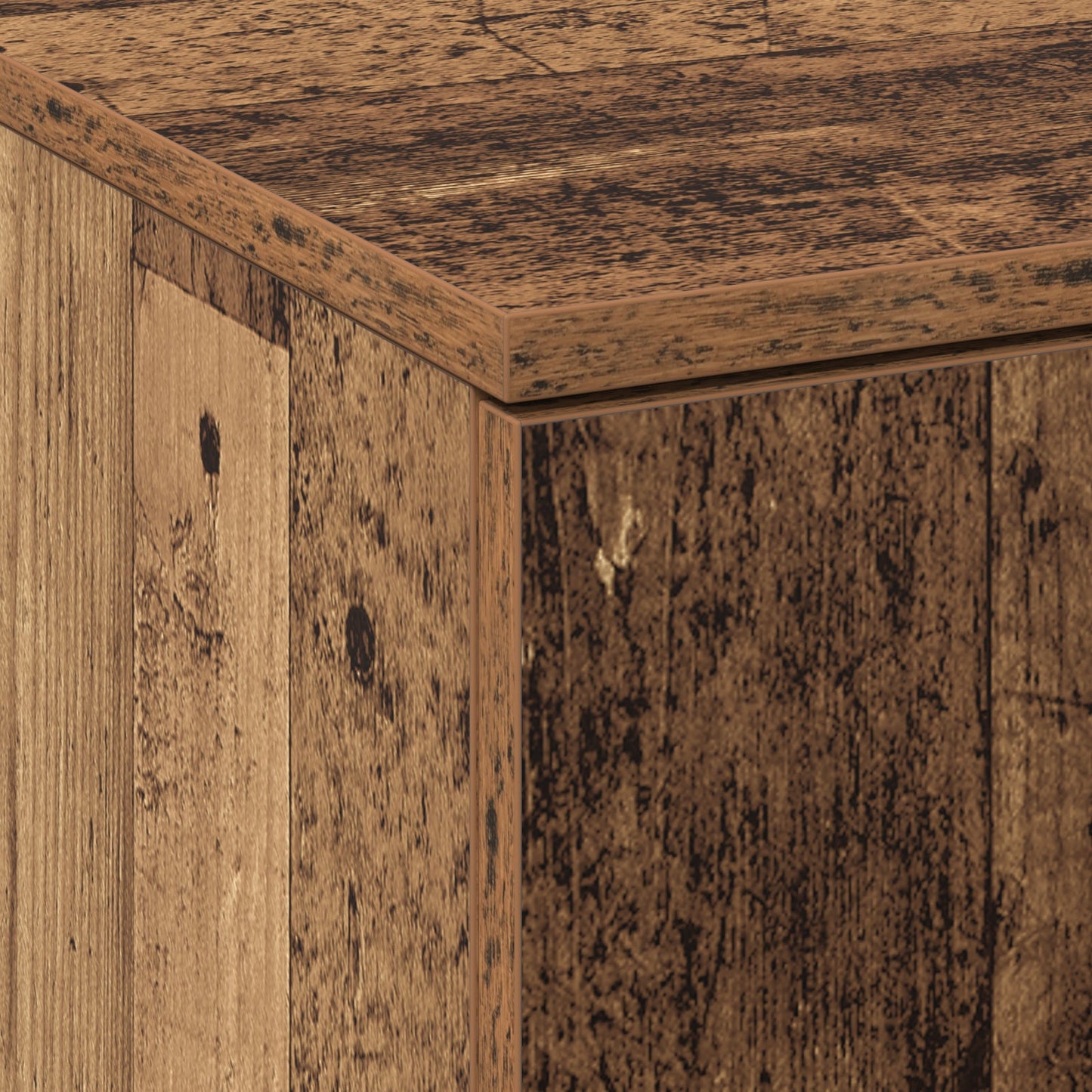 Highboard Old Wood 60x35x180 cm Engineered Wood
