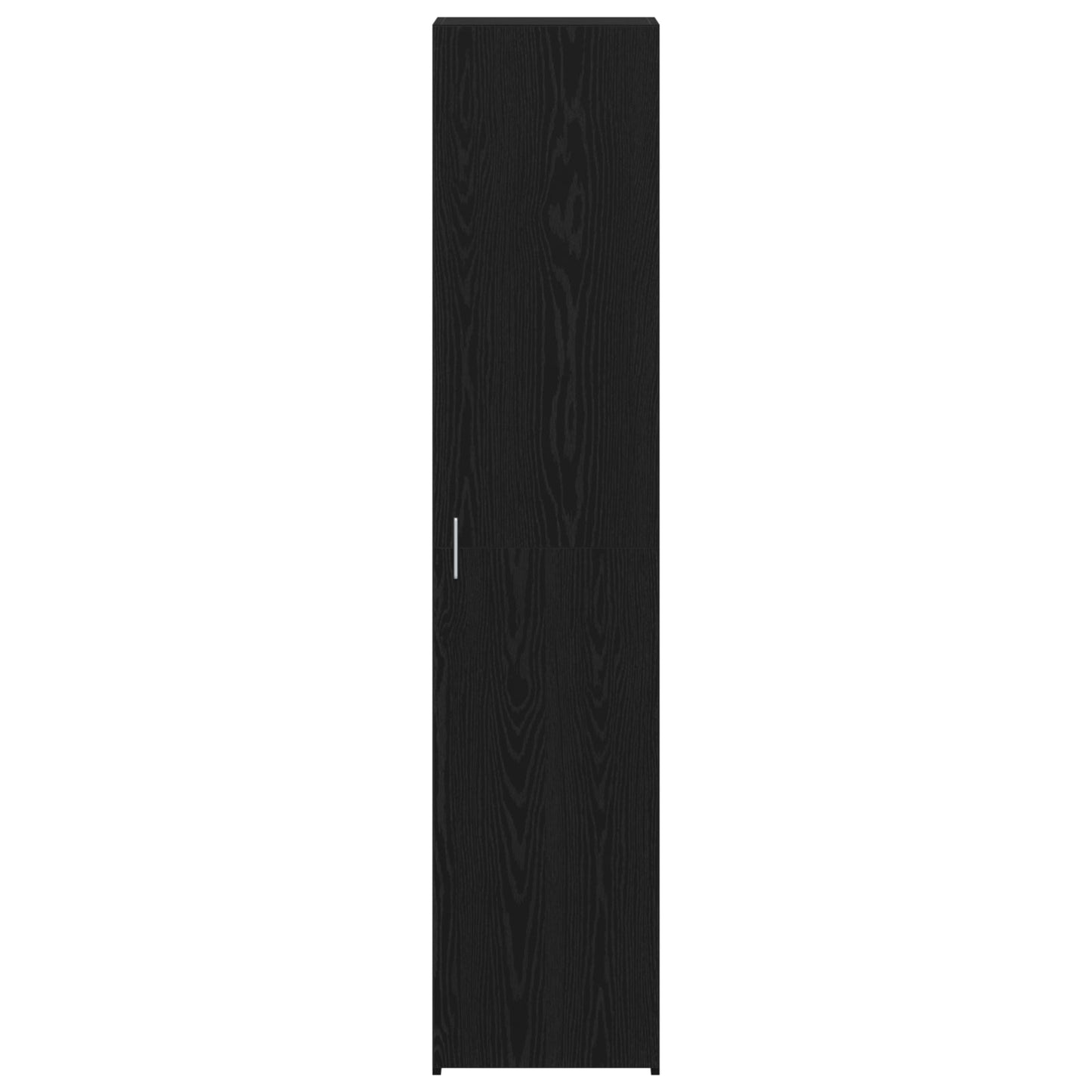 Highboard Black Oak 40x42.5x185 cm Engineered Wood