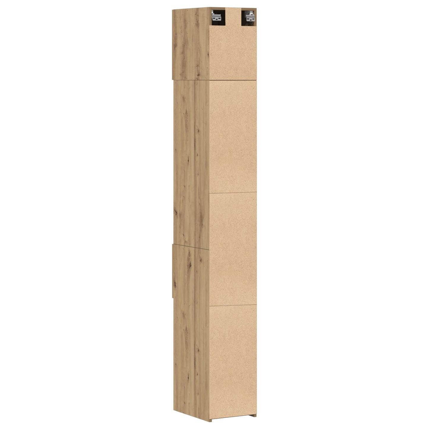 Slim Storage Cabinet Artisan Oak 30x42.5x225 cm Engineered Wood, vidaXL Wall Cabinet Artisan Oak 30x42.5x40 cm Engineered Wood, vidaXL Highboard Artisan Oak 30x42.5x185 cm Engineered Wood