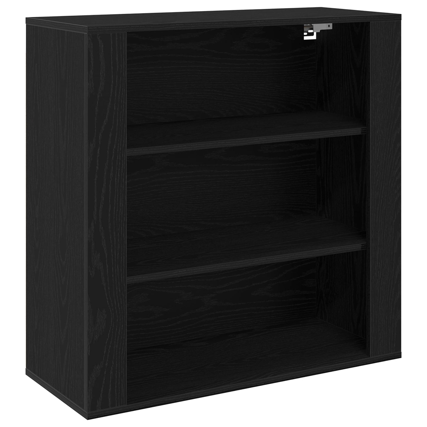 Highboard Black Oak Engineered Wood
