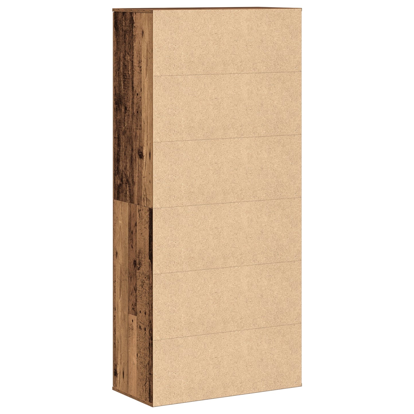 Highboard Old Wood 80x39x178 cm Engineered Wood