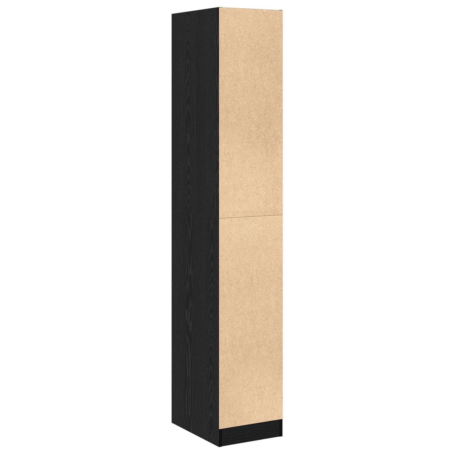 Apothecary cabinet Black Oak 30x41x174.5 cm Engineered Wood