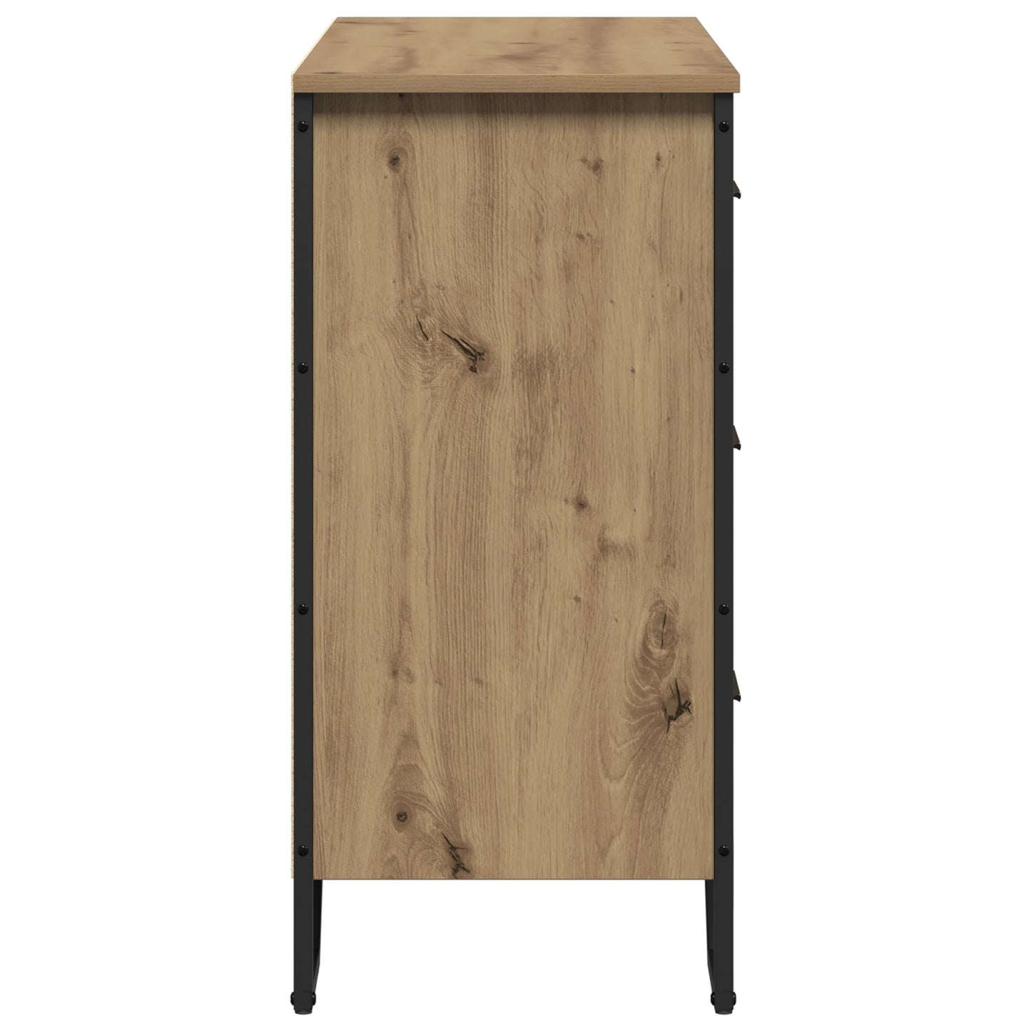 Chest of Drawers Artisan Oak 91x35.5x74.5 cm Engineered Wood