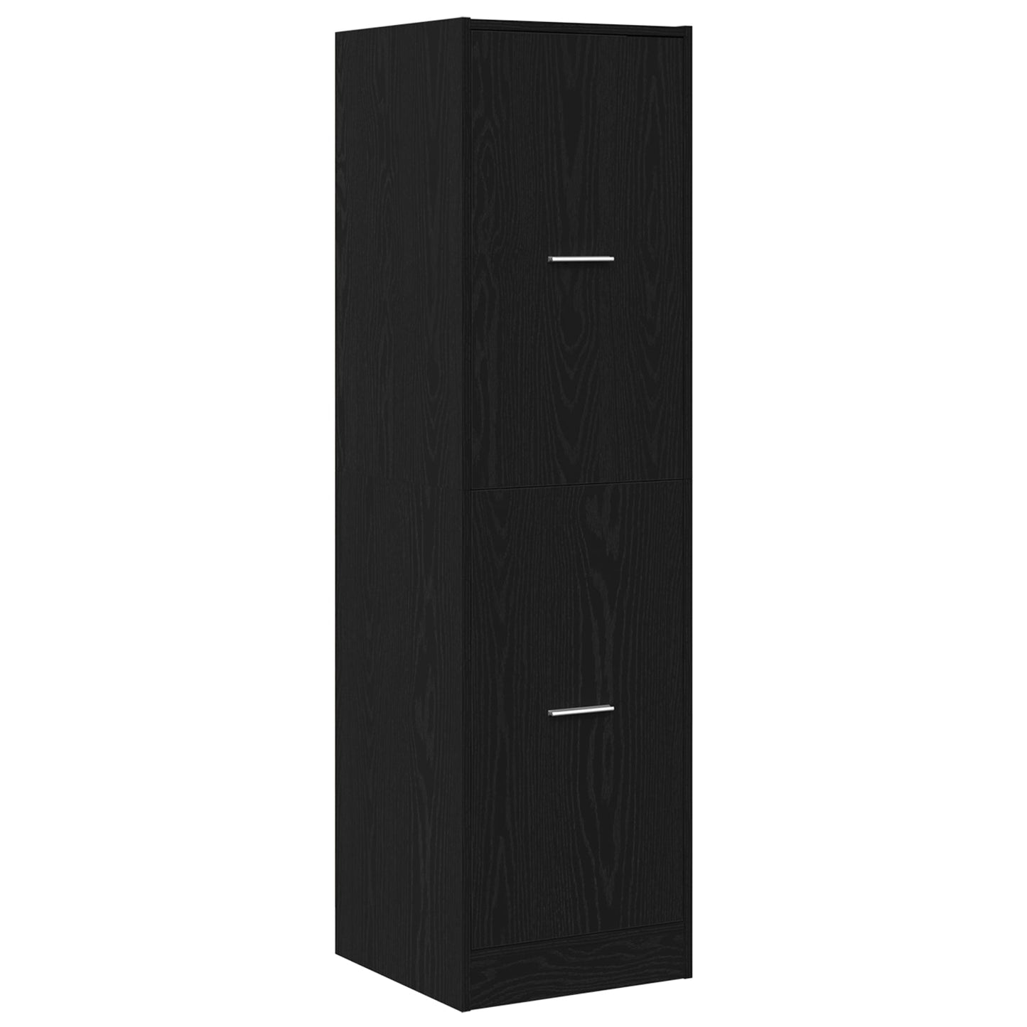 Apothecary cabinet Black Oak 40x41x144.5 cm Engineered Wood