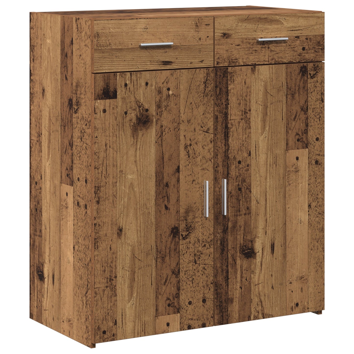 Storage Cabinet Old Wood 80x42.5x93.5 cm Engineered Wood