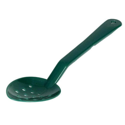 Polycarbonate Perforated Green Serving Spoon 279mm - Pack of 12