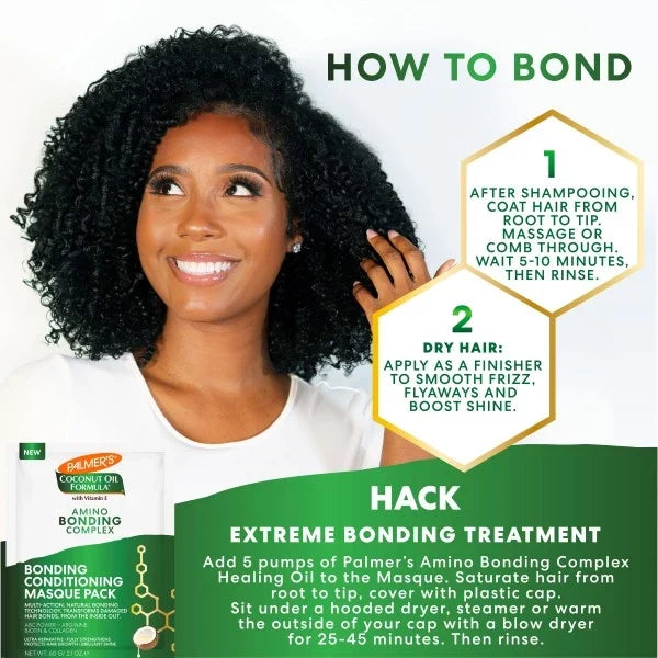Palmer's Amino Bonding Complex Bonding Conditioning Masque 2oz Bond Repair Treatment