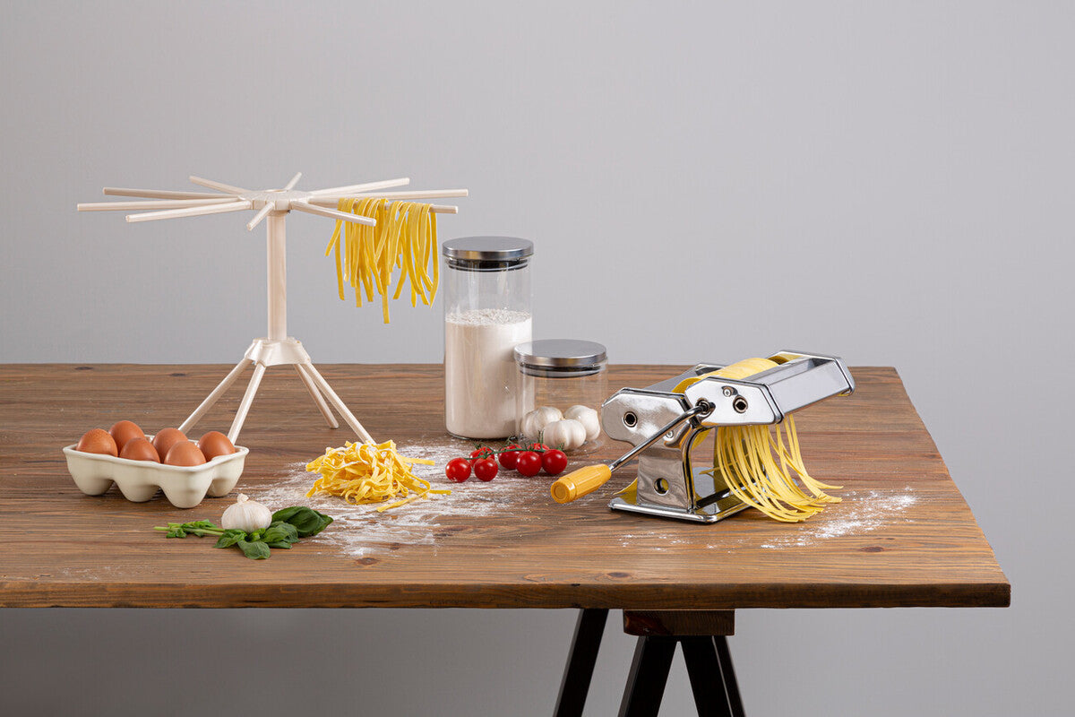 Chrome Multi Pasta Maker and Dryer Set | From Scratch