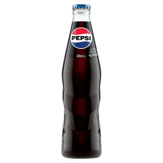 Pepsi Cola Glass Bottle 12 x 330ml Bottles