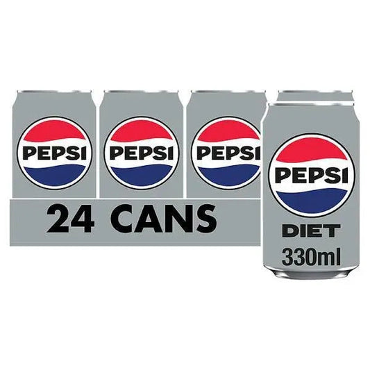 Pepsi Diet 330ml (Case of 24)