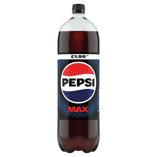 Pepsi Max No Sugar Cola Bottle PMP 2L (Case of 6)