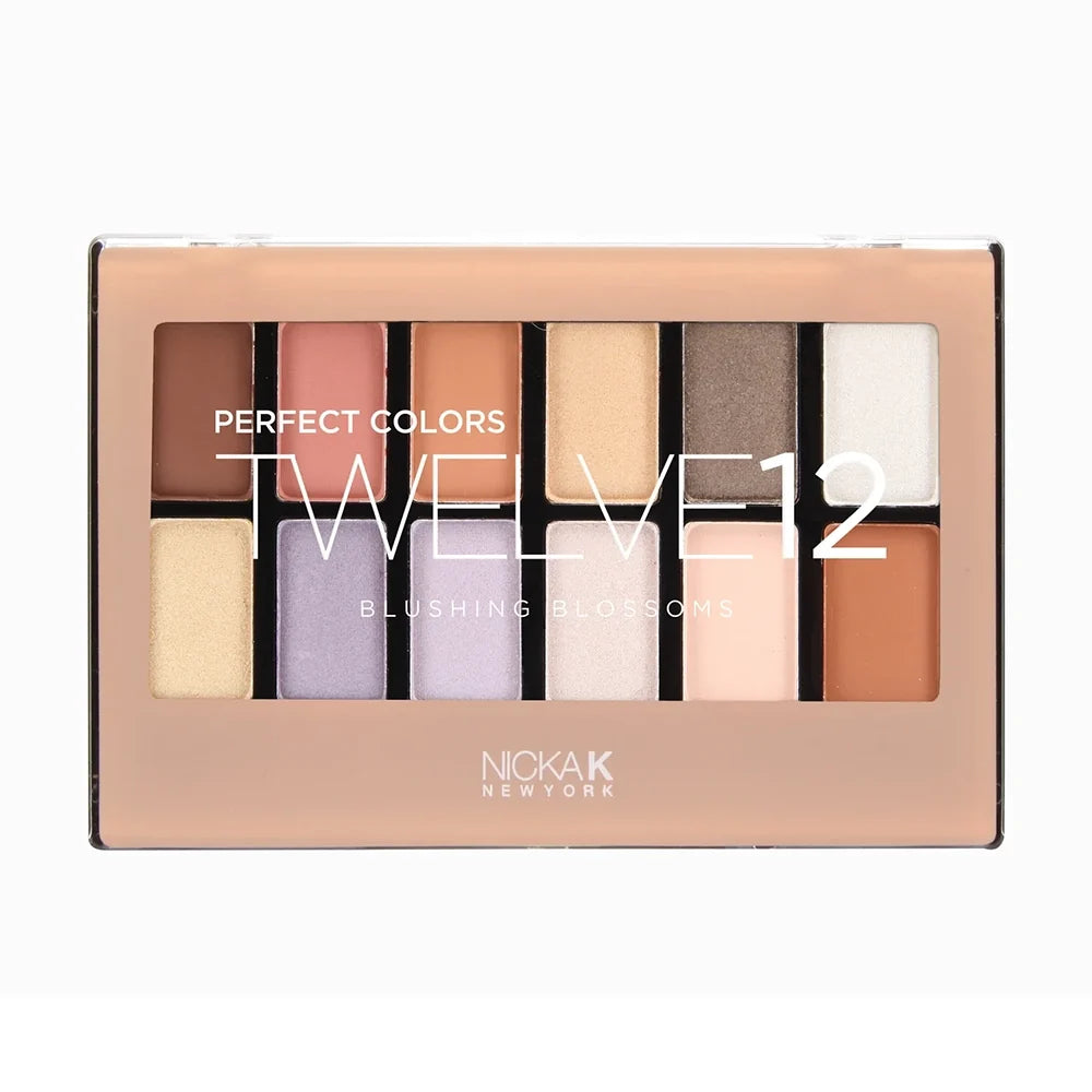 Nicka K New York Perfect Twelve Eyeshadows – Versatile Palette for Stunning Eye Looks