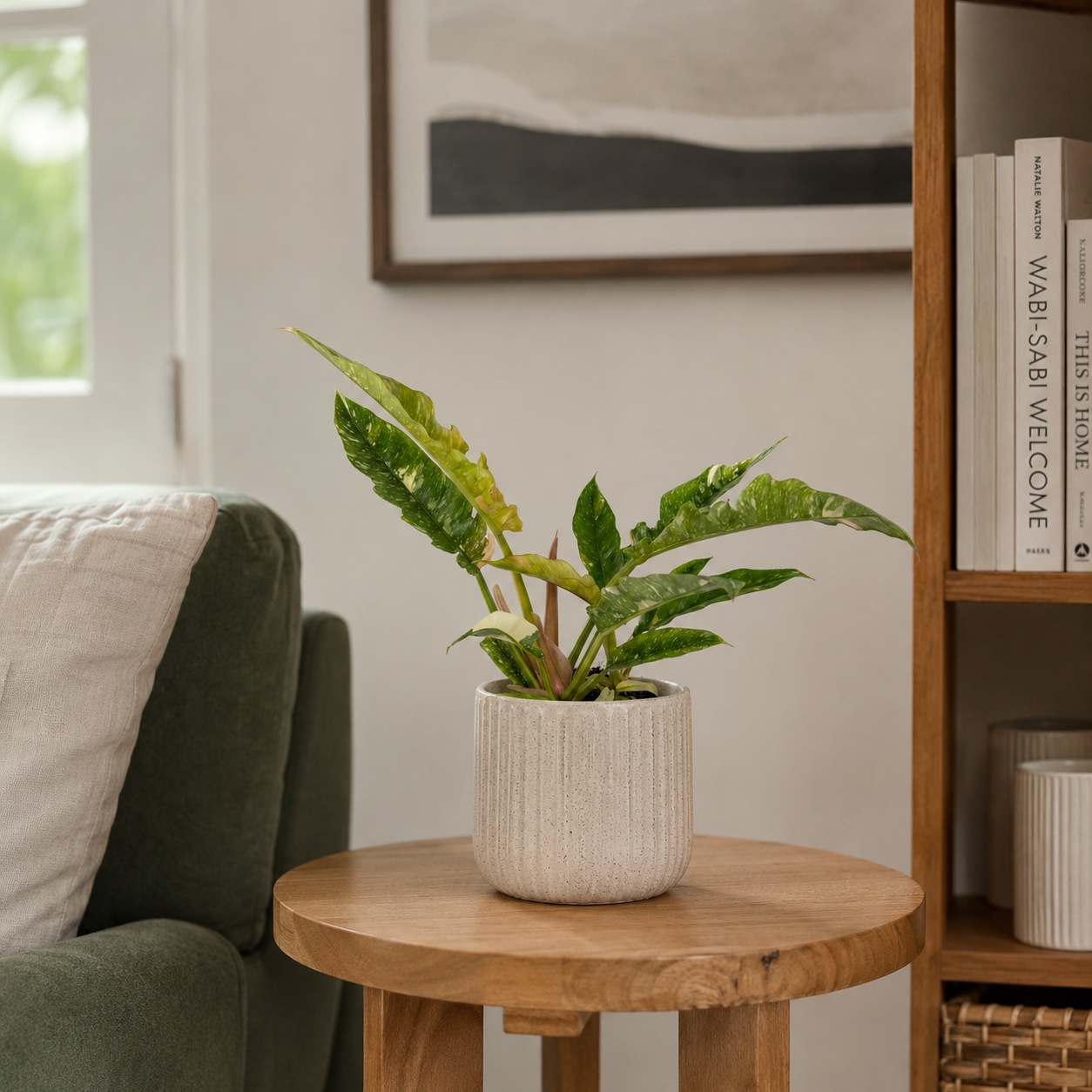 Philodendron Ring Of Fire 12cm Pot Size Houseplant