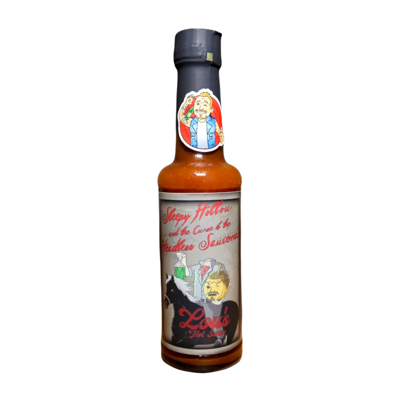 Sleepy Hollou & The Curse of the Headless Sauceman - Pumpkin Spice Hot Sauce