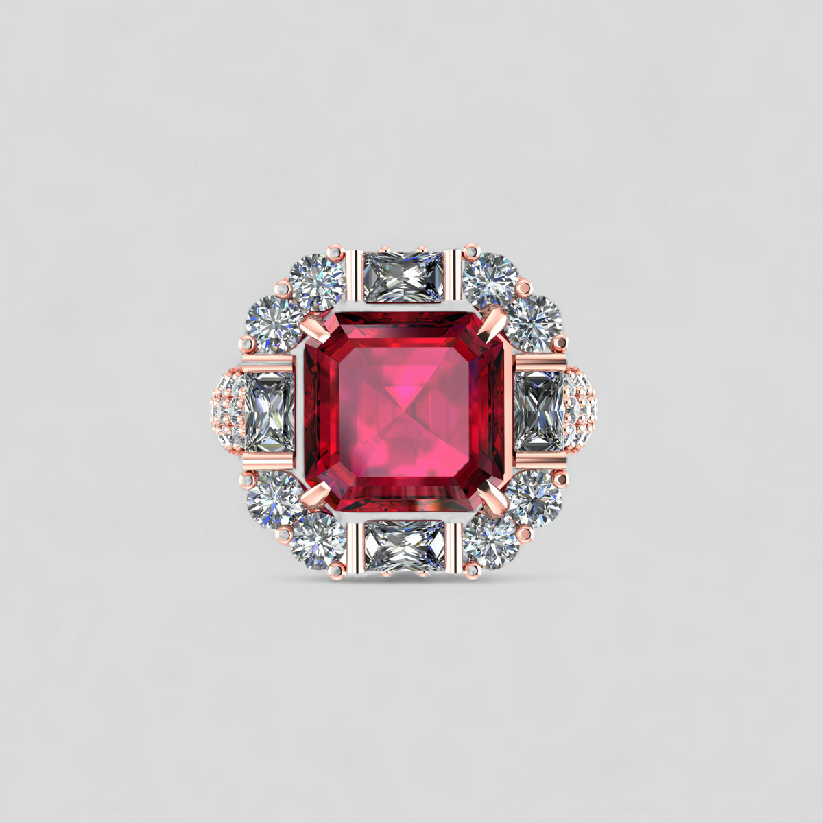 Jaan Aalam Statement Ring