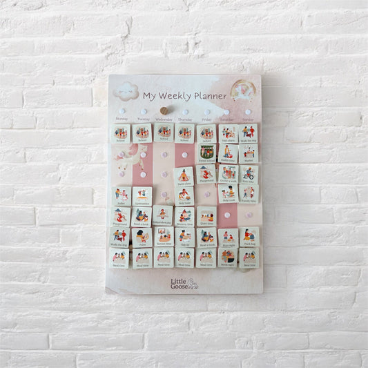 Weekly Planner for Kids A3