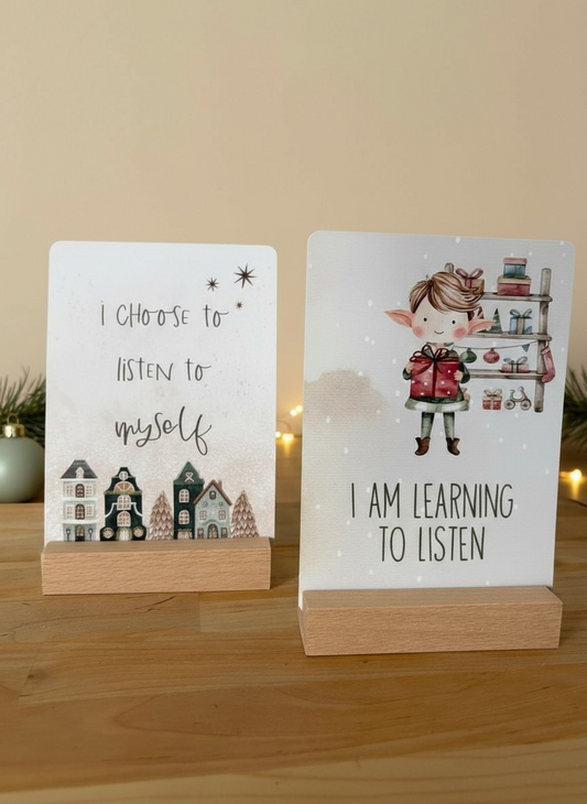 Festive Affirmation Duo Cards (Adult & Child)