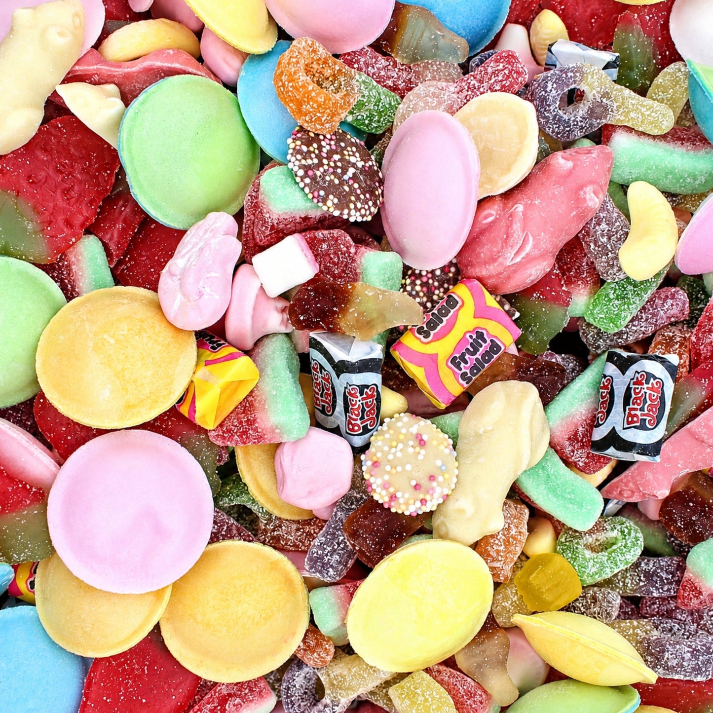 Pick and Mix Sweets - 1kg Sweet Pouches - Retro & Traditional