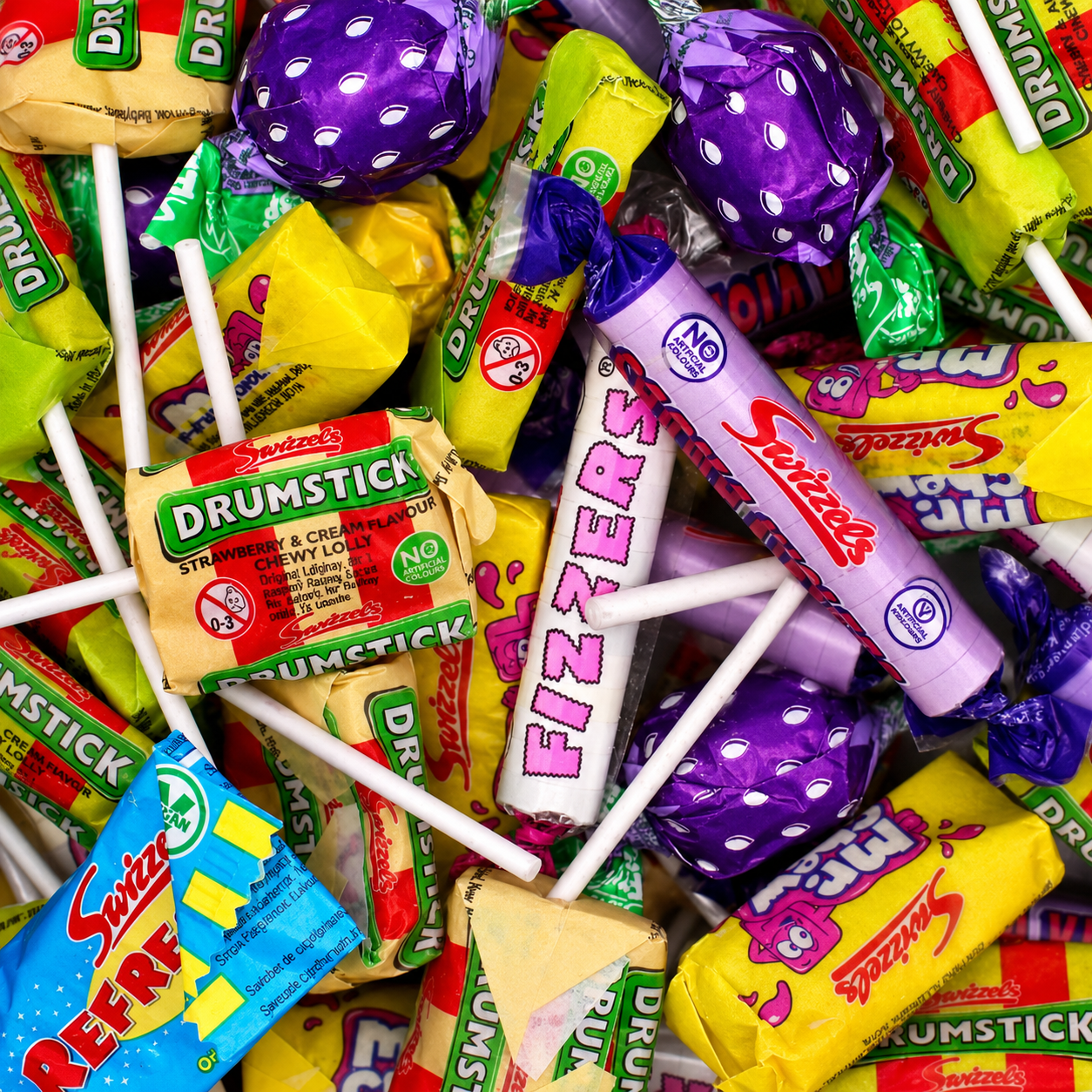Pick and Mix Sweets - 225g Sweet Pouches - Retro & Traditional