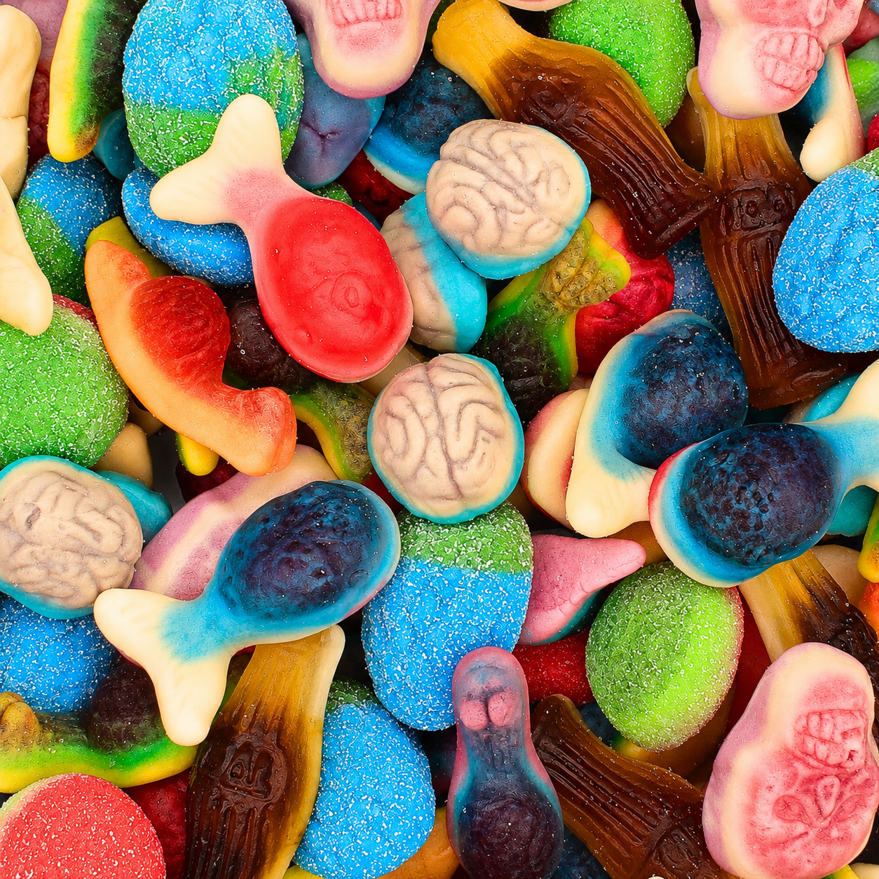 Pick and Mix Sweets - 500g Sweet Pouches - Retro & Traditional