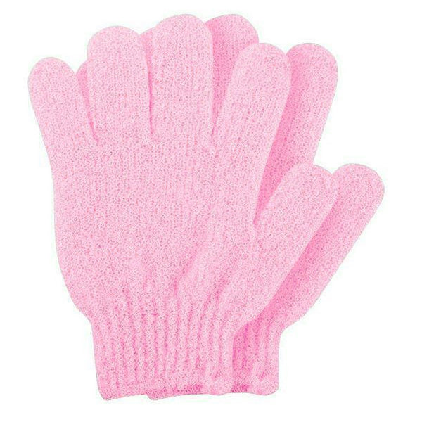 Exfoliating Gloves Pair - Deep Exfoliation for Smooth & Radiant Skin, Assorted Colours, One Size Fits Most