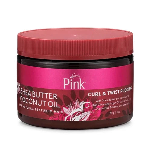 Luster's Pink Curl & Twist Pudding 11oz
