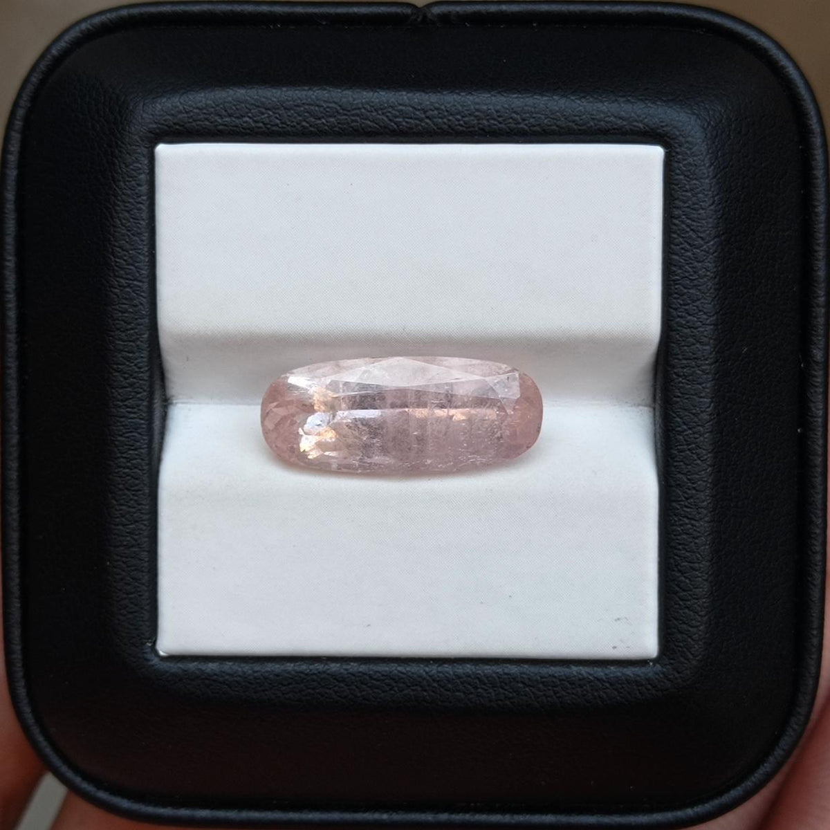 7.8ct Topaz - Pink Topaz Faceted Gemstone - Novemeber Birthstone - 19x18x6mm
