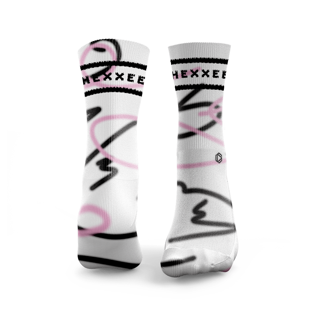 Squiggle Lines Padel Socks