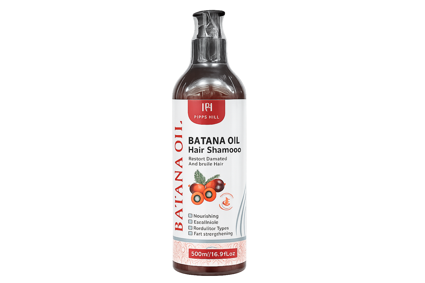 Pipps Hill Batana Oil Hair Shampoo 500ml