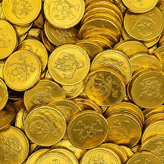 Pirate Gold Milk Chocolate Coins