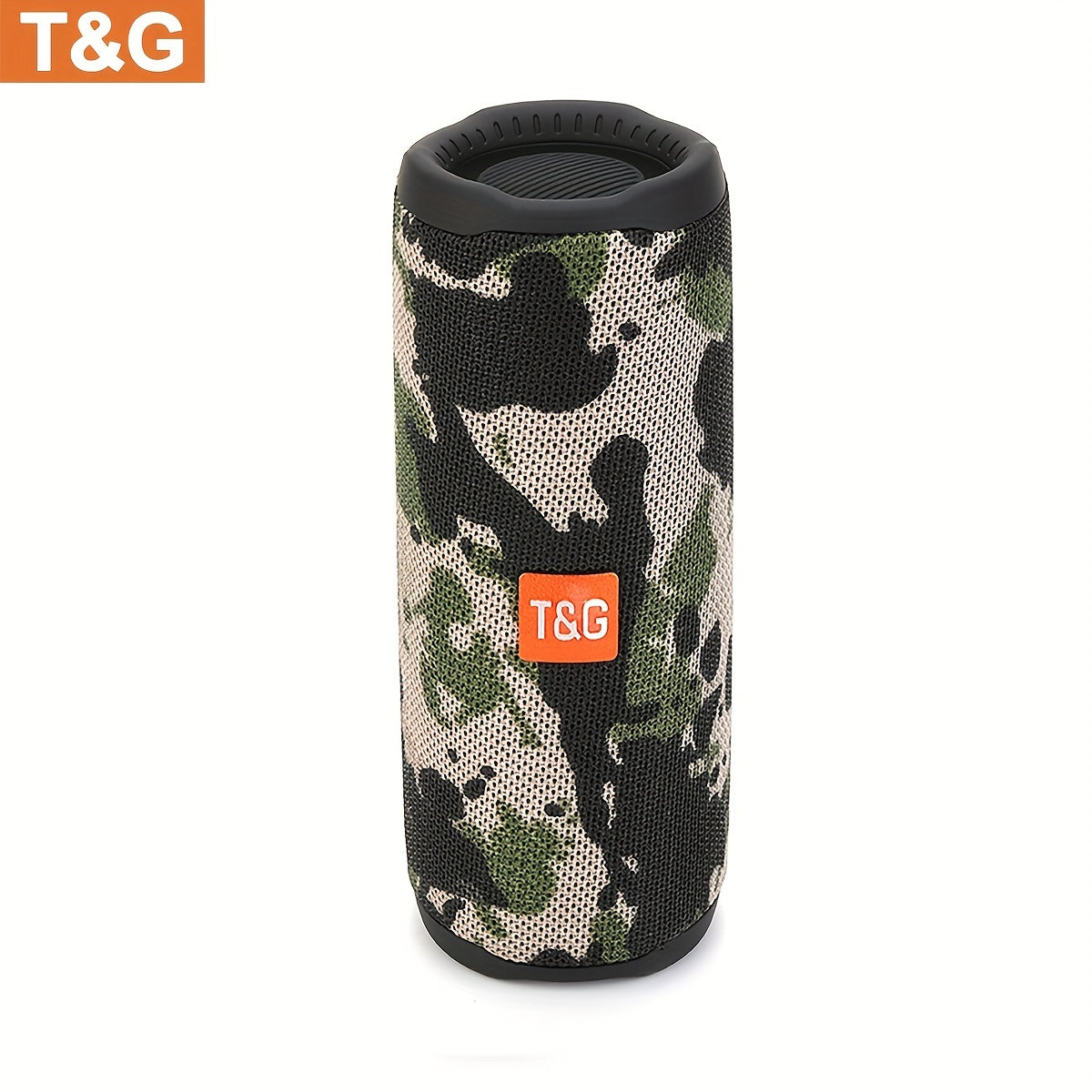 Portable Wireless Bluetooth Speaker with LED Light - Built-in Mic, Surround Sound