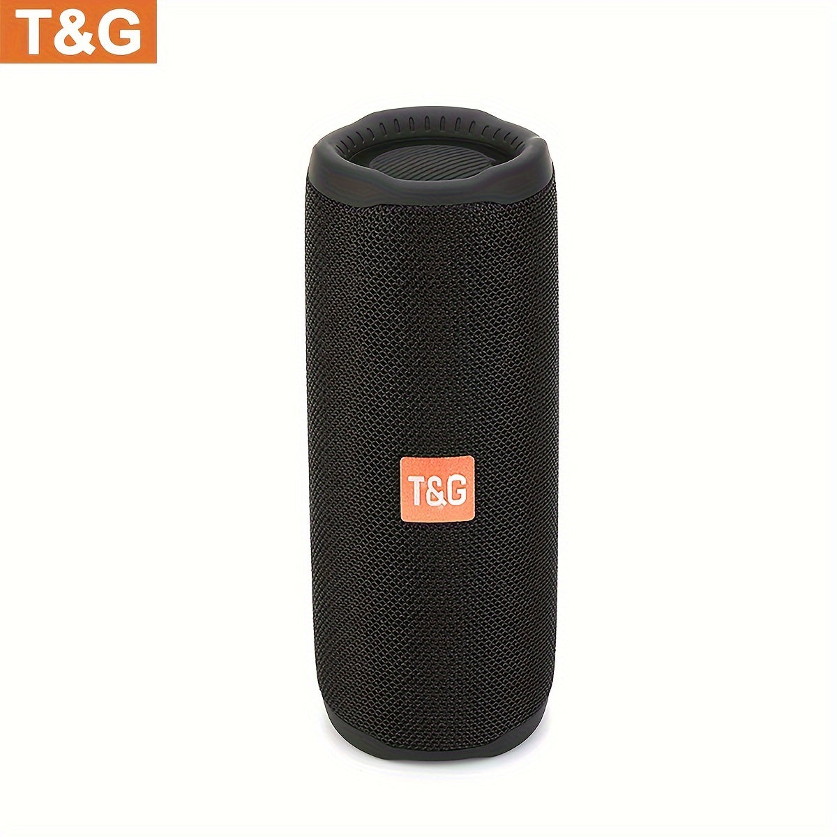 Portable Wireless Bluetooth Speaker with LED Light - Built-in Mic, Surround Sound