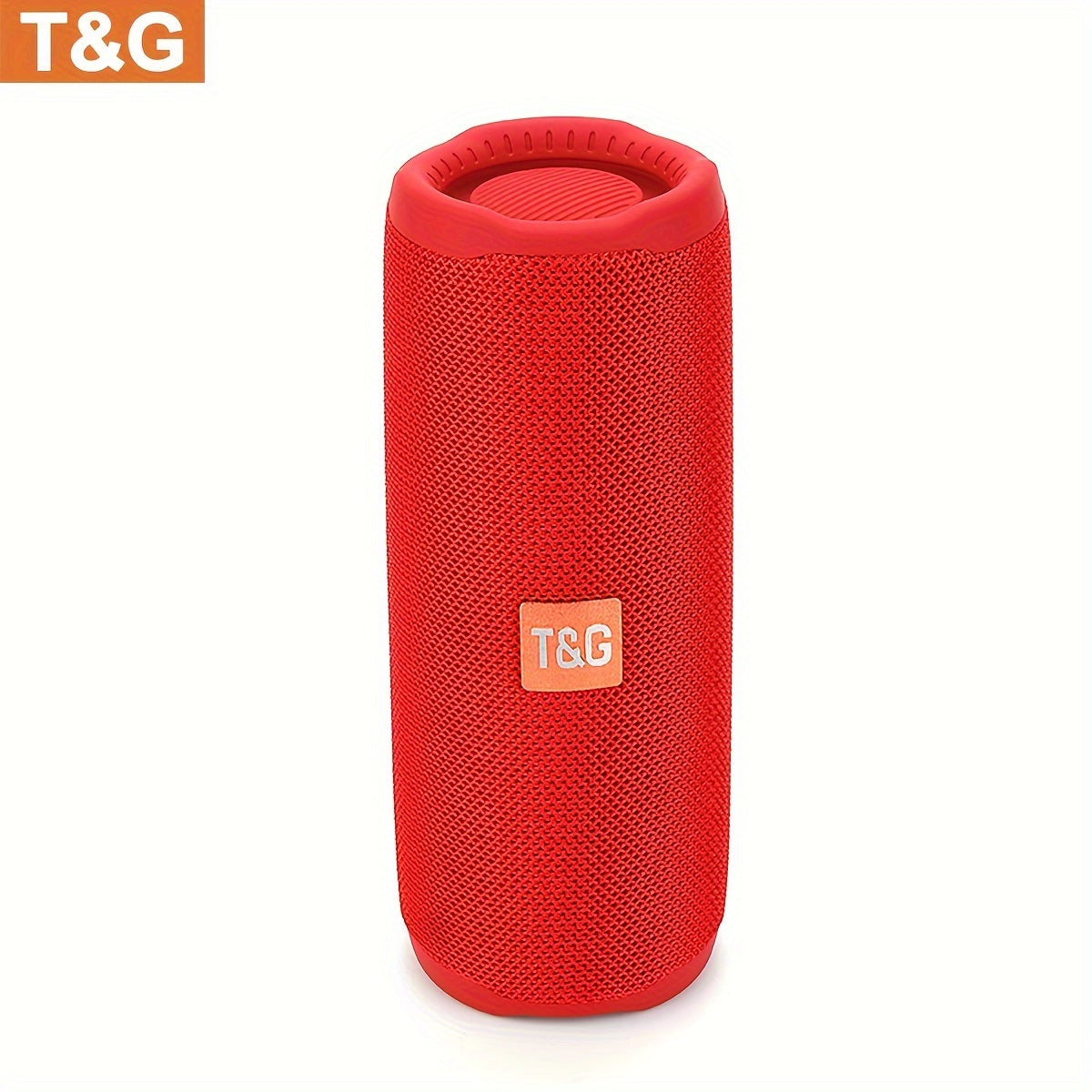Portable Wireless Bluetooth Speaker with LED Light - Built-in Mic, Surround Sound